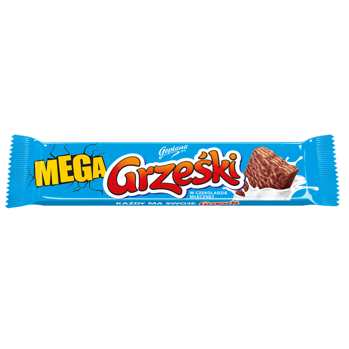 GRZESKI MEGA CZEKO MLECZNA 48g