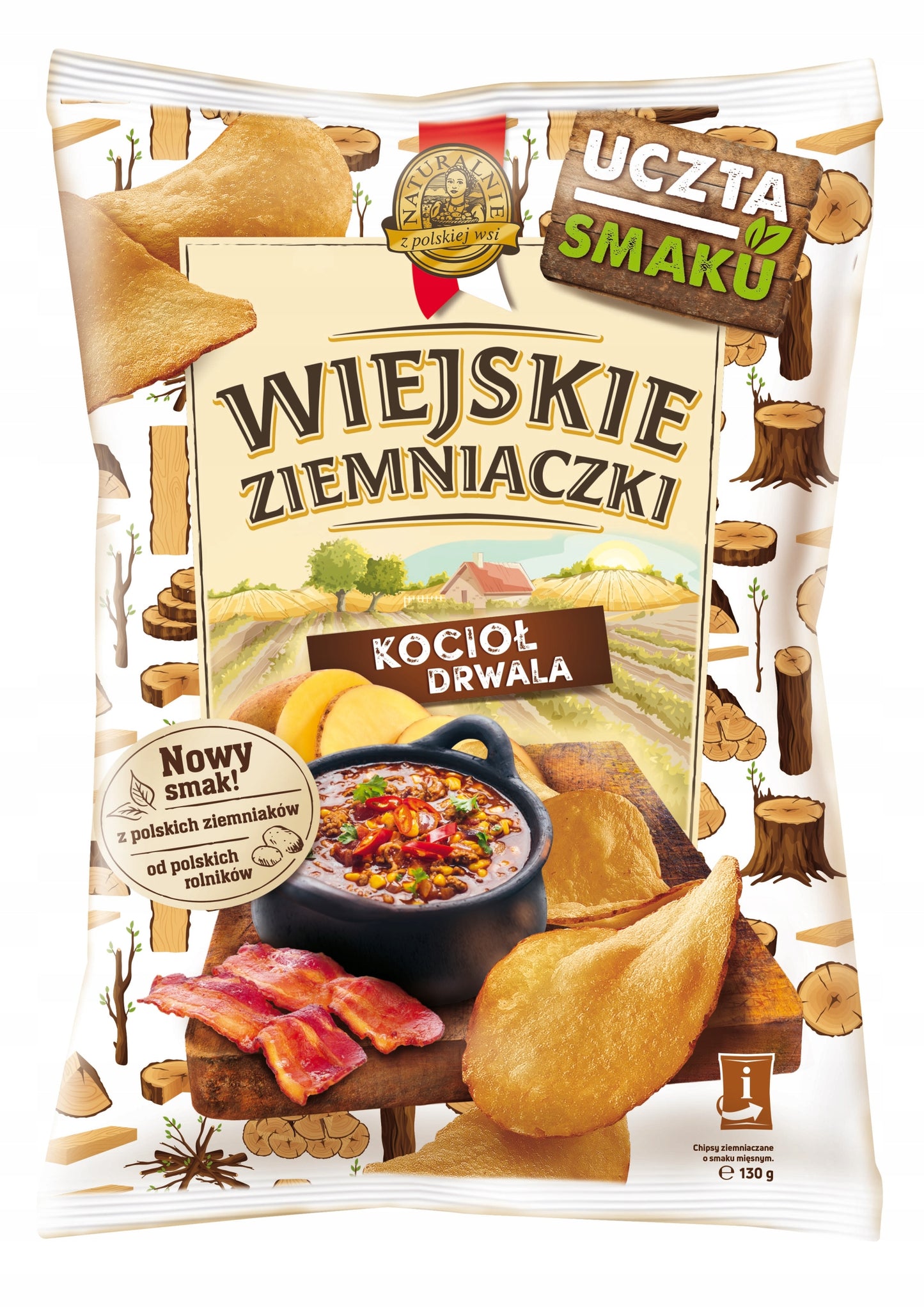 CHIPSY ZIEMNIAKI WIEJSKIE KOCIOL