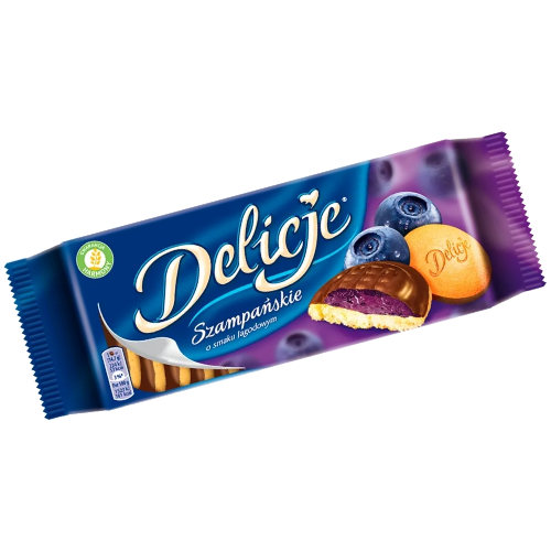 CIASTKA DELICJE JAGODA 147G LU