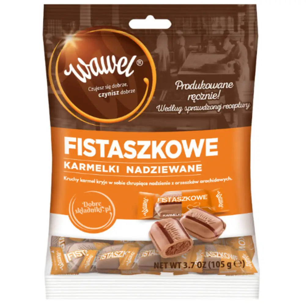 CUKIERKI WAWEL FISTASZKOWE 105G