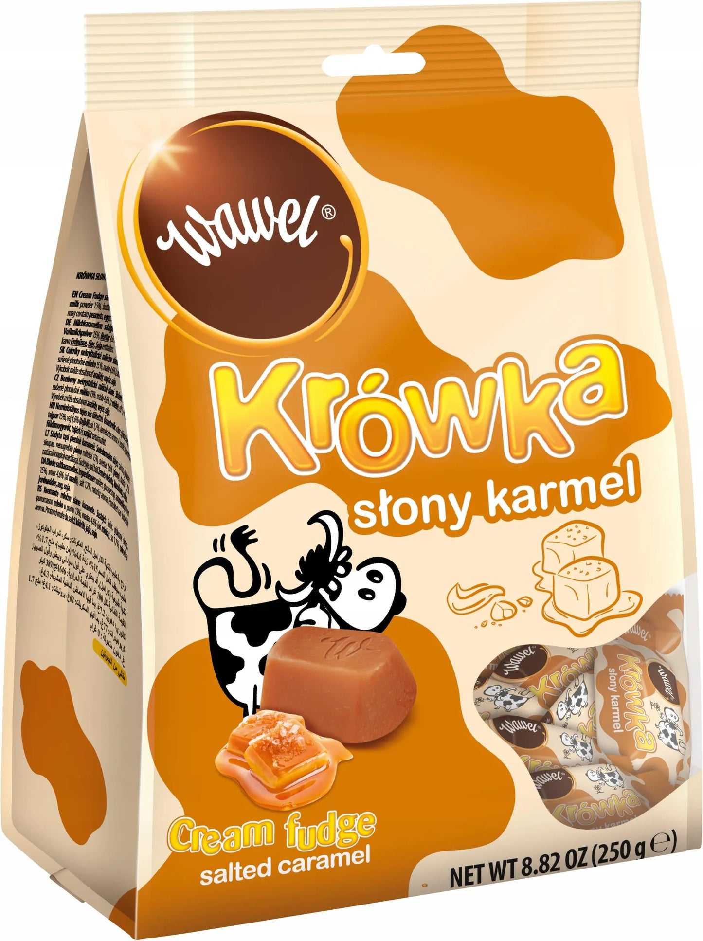 CUKIERKI WAWEL KROWKA SLONY KARMEL 250G