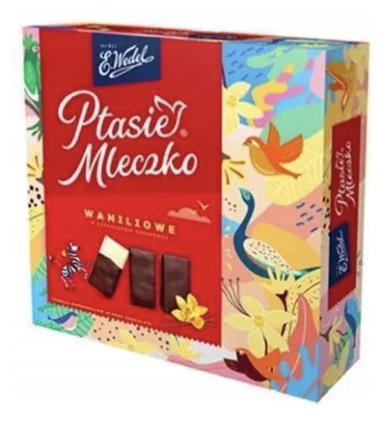 WEDEL PTASIE MLECZKO WANILIOWE 340G