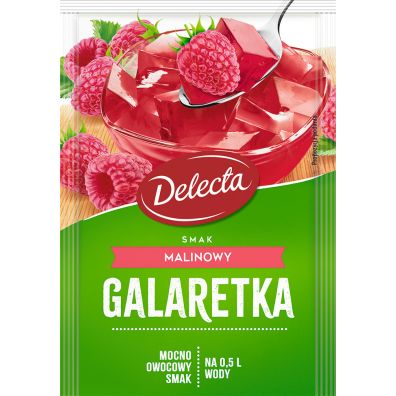 Galaretka delecta smak Malinowy 70 g