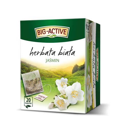 HERBATA BIALA Z JASMINEM BIG-ACTIVE