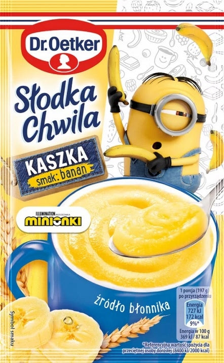 KISIEL SLODKA CHWILA MINIONKI BANANA