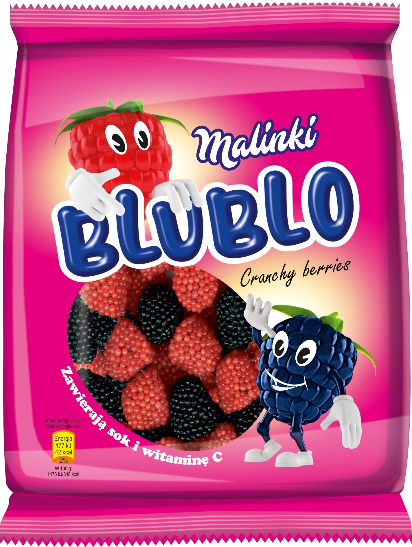 ZELKI MALINKI 80G EUROBRAND