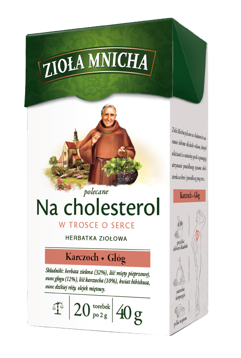 HERBATA BIG-ACTIVE EXP ZIOŁA MNICHA NA CHOLESTEROL