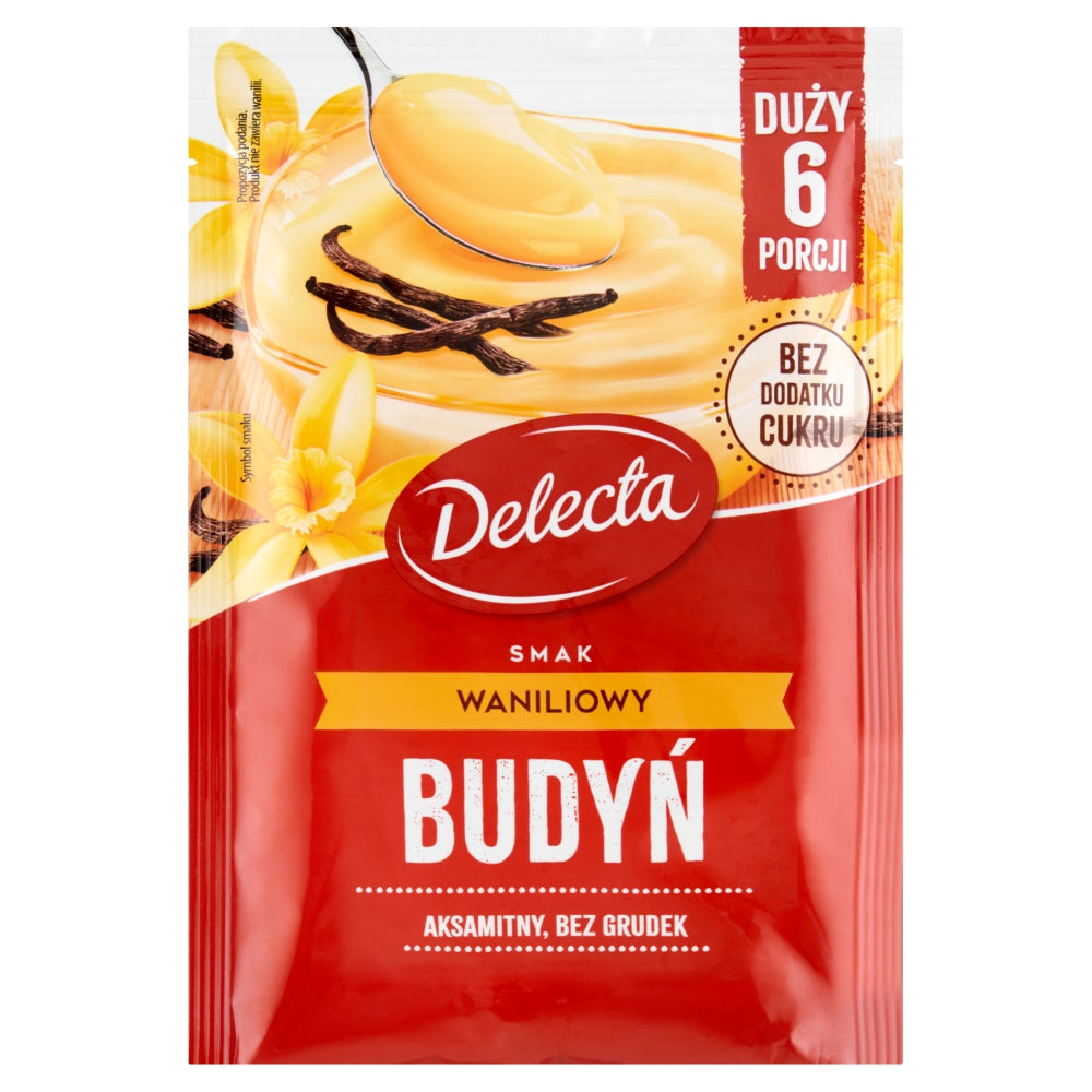 budyn delecta o smaku Waniliowym 64 g