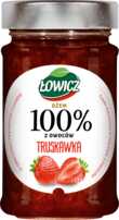 DZEM LOWICZ 100% TRUSKAWKA 210 g