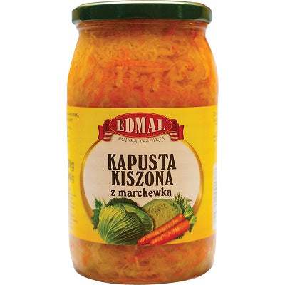 EDMAL KAPUSTA KISZONA Z MARCHEWKA 820g