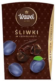 WAWEL PLUM IN CHOCOLATE 180g