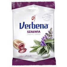 SZALWIA 60G CUKIERKI VERBENA DZIKA RÓŻA 60 g IDC POLONIA