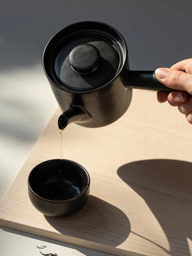 Kyusu Teapot with Strainer – Anthracite