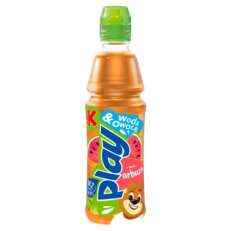 KUBUS PLAY WODA&OWOC ARBUZ 400ML incl. pant