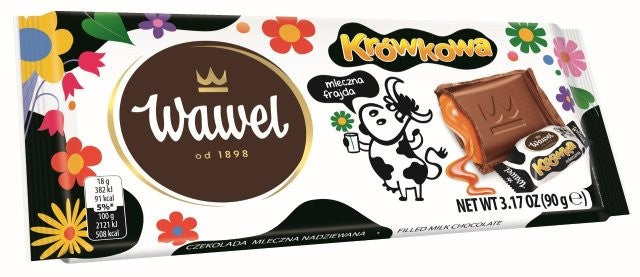 WAWEL CZEKOLADA NADZIEWANA KROWKOWA 90g