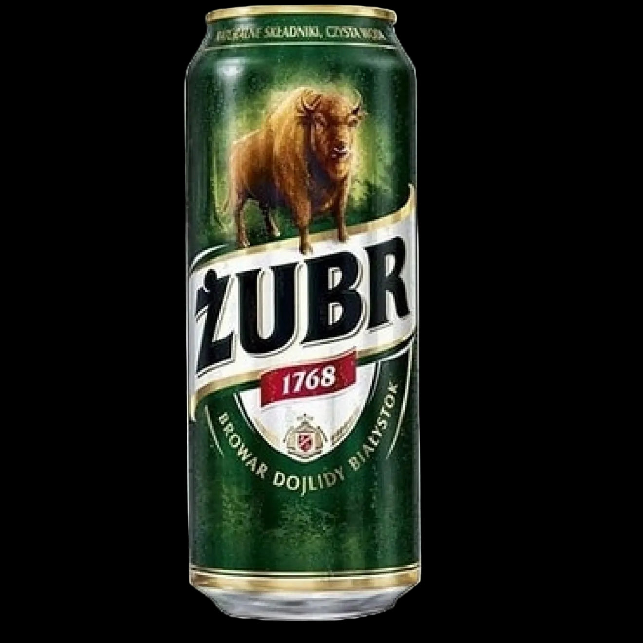 PIWO ŻUBR 6% 500ml w tym kaucja A alu