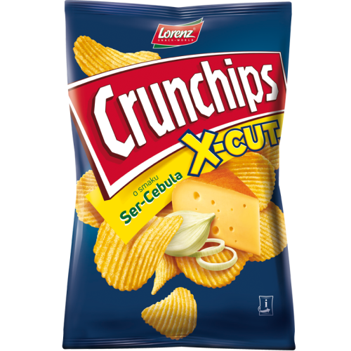 CHIPSY CRUNCHIPS SER Y CEBULA 130 g