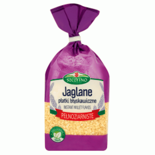PŁATKI MELVIT SZCZYTNO PEŁNOZIARNISTE JAGLANE (400g]