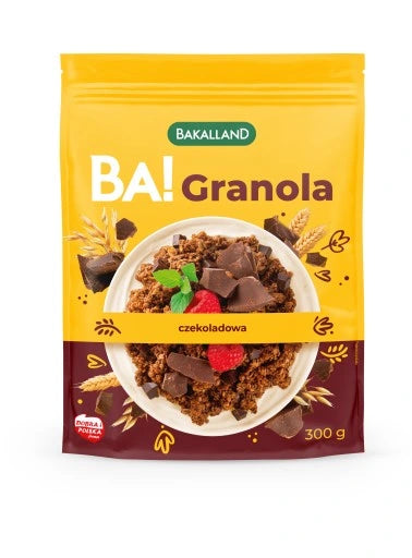 PŁATKI BA GRANOLA 5 ORZECHÓW 300 g BAKALLAND