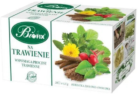 BI FIX NA TRAWIENIE HERBATKA ZIOŁOWO-OWOCOWA EKSPRESOWA 20x1,5g