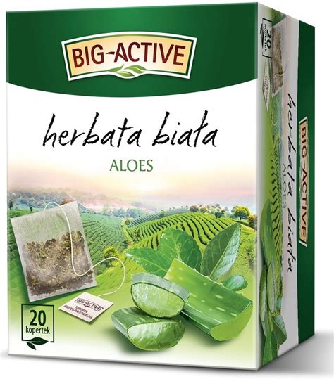 HERBATA BIG-ACTIVE BIALA ALOES