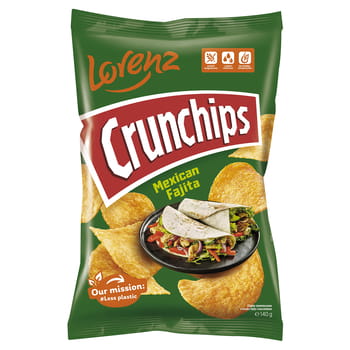 CHIPSY CRUNCHIPS MEKSYKAŃSKIE FAJITA 140G