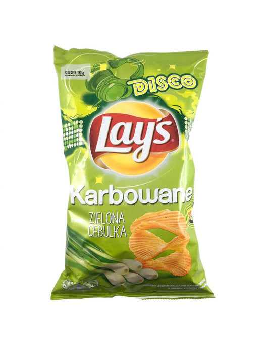 CHIPSY LAYS ZIELONA CEBULKA 130G