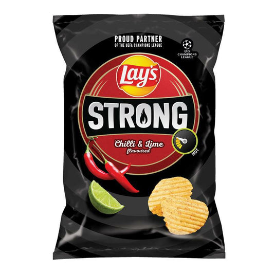 CHIPSY LAY'S STRONG CHILLI &amp; LIME 120 g