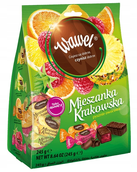 CUKIERKI MIESZANKA KRAK 245G WAWEL