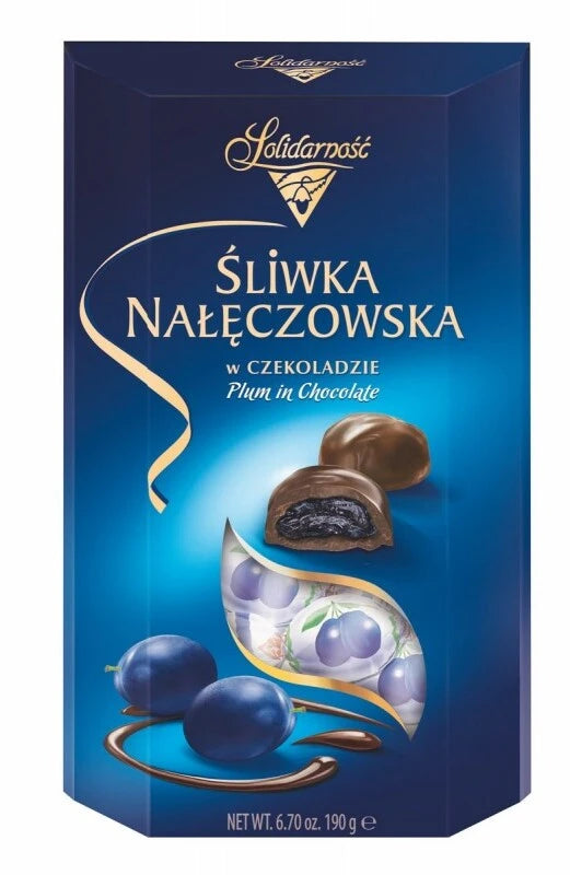 CUKIERKI SLIWKA NALECZOWSKA SOLIDARNOSC 190G KARTON