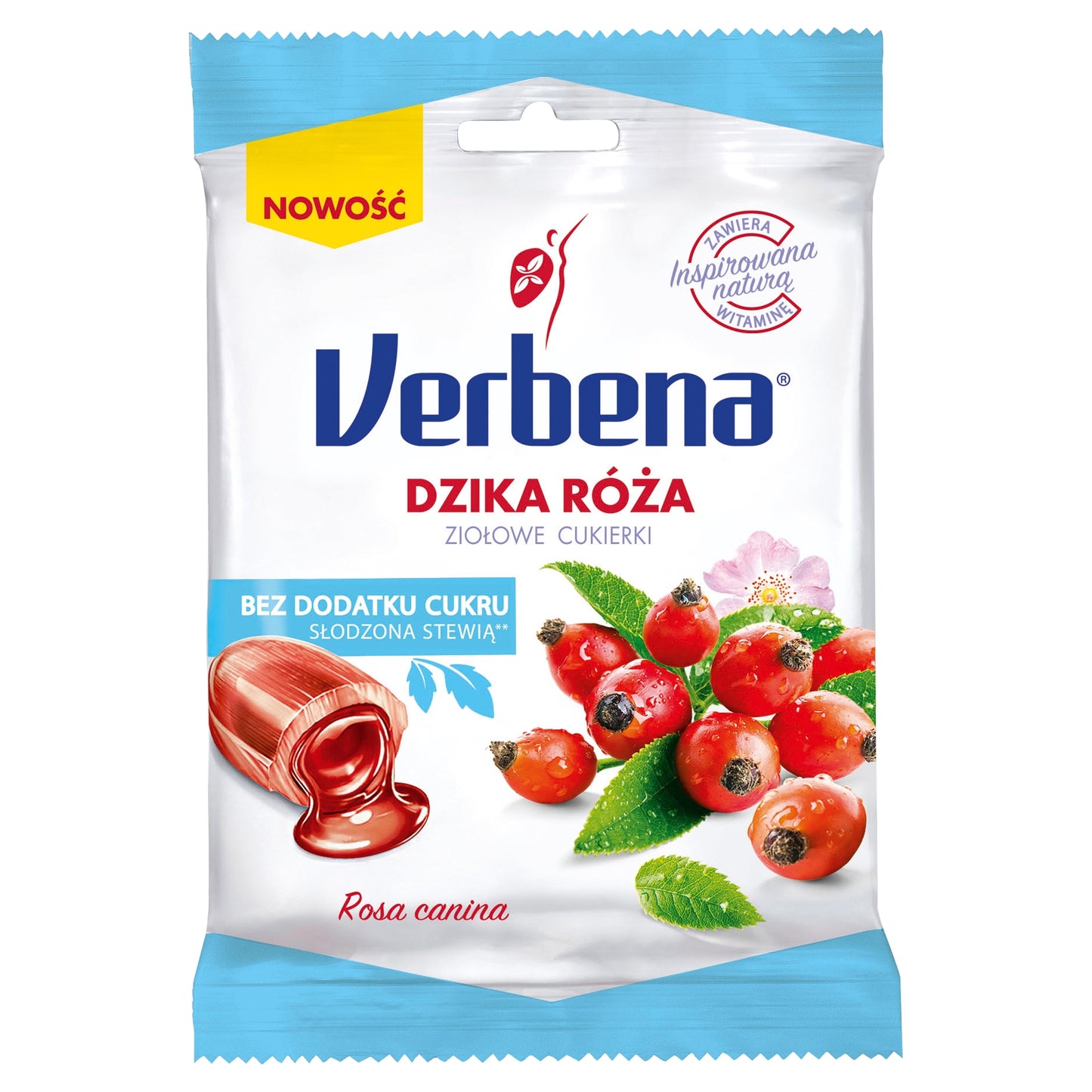 COOKIES WERBENA DZIKA ROZA 60G IDC POLAND