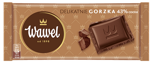 CZECOLADA WAWEL GÓRZKA 43% 90G