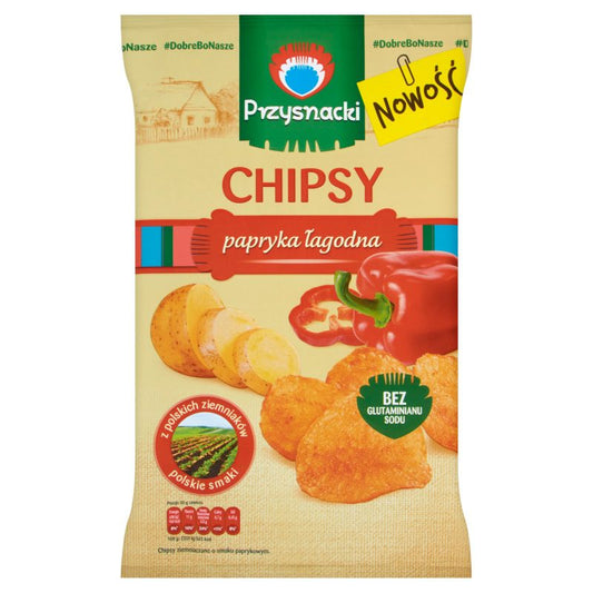Chipsy Przysnacki papryka lagodna 135 g