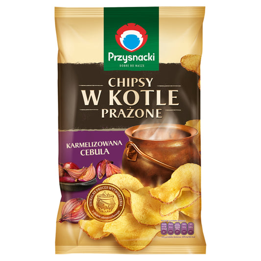 Chipsy Przysnacki w kolte prazone karmelizowana onion 125 g