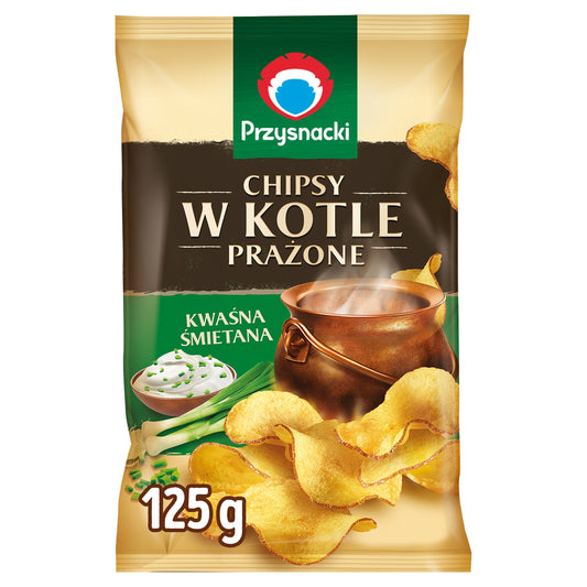 Chipsy Przysnacki w kolte prazone kwasna smietana 125 g