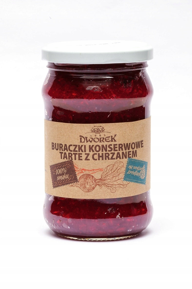 DWOREK BURACZKI TARTE 290G GRATED BEETS
