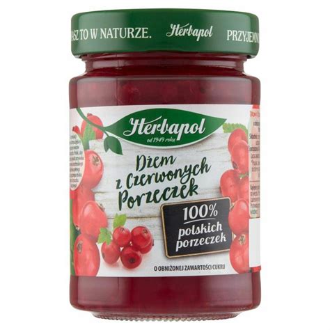 Dzem czerwona porzeczka 280g Herbapol