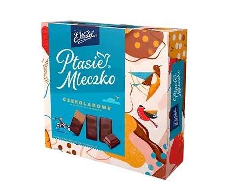 WEDEL PTASIE MLECZKO CZEKOLADOWE 340G