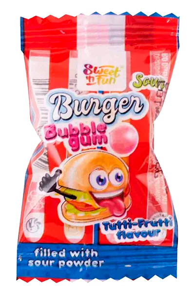 GUMA SOUR BURGER DO UCIA 3,5 g MAXCO