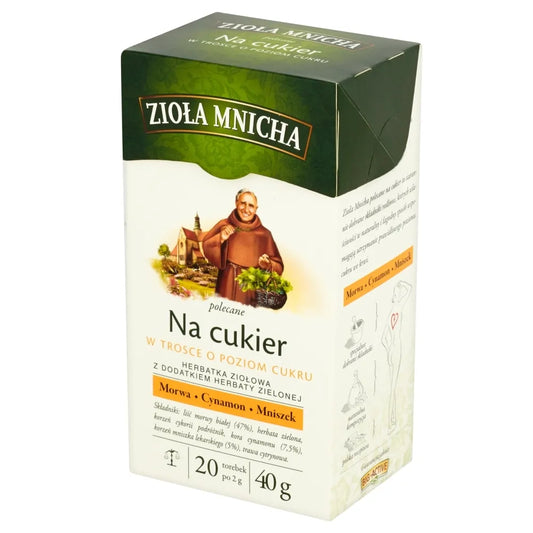 HERBATA BIG-ACTIVE EXP ZIOŁA MNICHA NA CUKIER