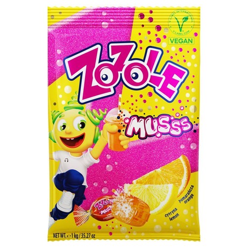 KARMELKI ZOZOLE ORANGE-LEMON 75G MIESZKO
