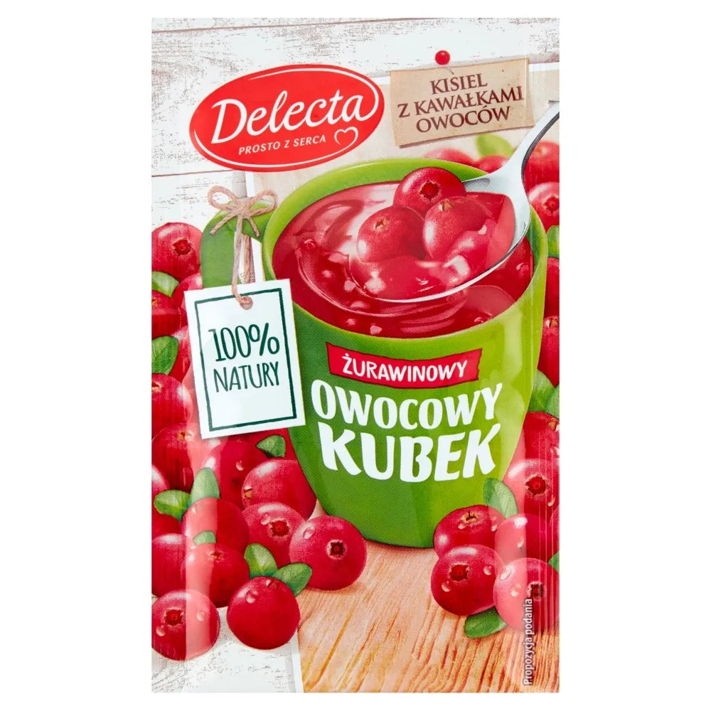KISIEL DELECTA OWOCOWY KUBEK ZURAWINOWY