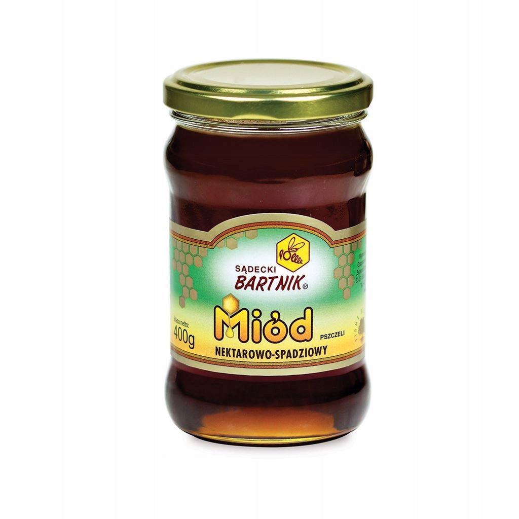 MIÓD BARTNIK NEKTAROWO-SPADZIOWY 400G