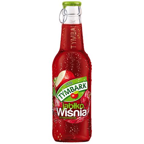 NAPÓJ TYMBARK JABLKO-WIŚNIA N/GAZ 250ML BUTELKA BZW