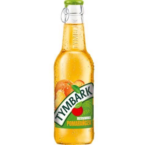 NAPÓJ TYMBARK POMARAŃCZ-BRZOSKW N/GAZ 250ML BUTELKA BZW