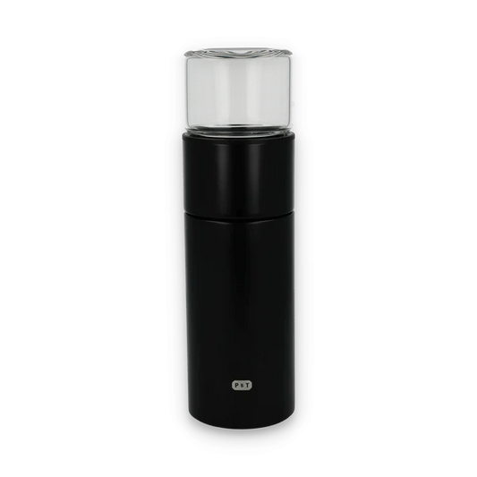 Nomad Bottle Black – Insulated Tea Bottle To-Go