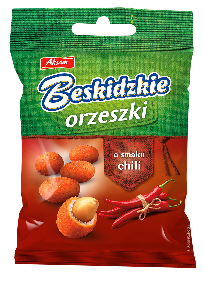 ORZESZKI BESKIDZKIE O SMAKU SALSY 70G