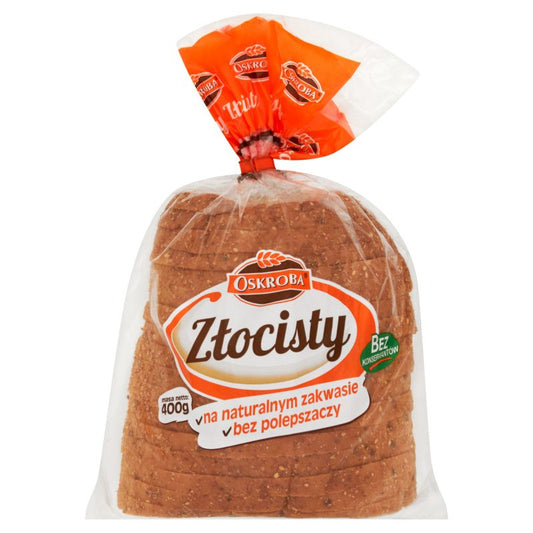 OSKROBA CHLEB KROJONY ZLOCISTY 400G