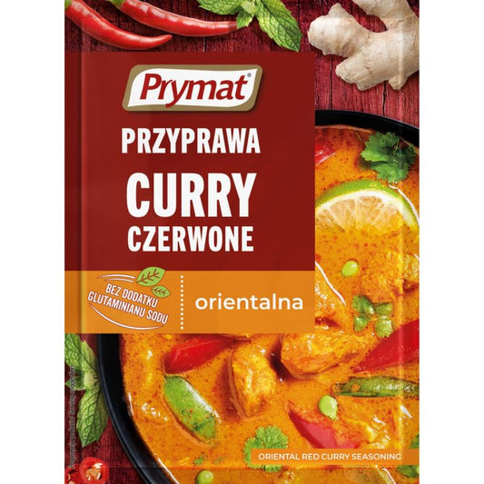 PRZYPRAWA CURRY CZERWONE PRYMAT
