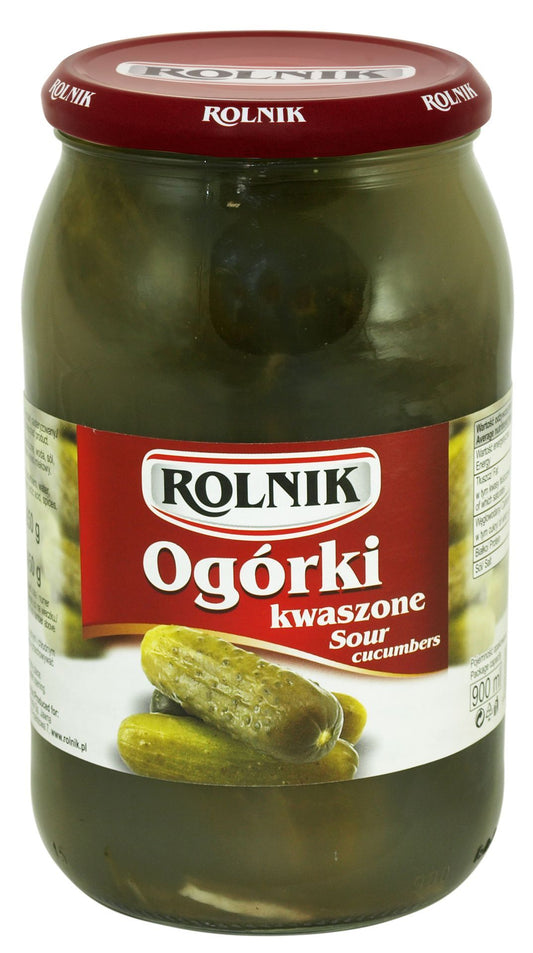 Rolnik ogórki kwaszone 900ml